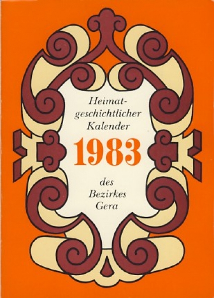 Kalender Bezirk Gera, 1983
