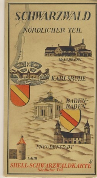 Schwarzwald, Nördlicher Teil, Shell, um 1930