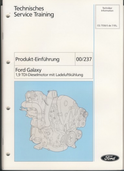 Einführung Ford Galaxy, 1995
