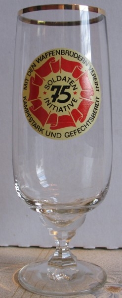 Soldateninitiative 75, NVA, Bierglas DDR