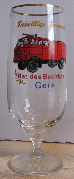 Freiwillige Feuerwehr Gera, IFA W 50, Bierglas DDR