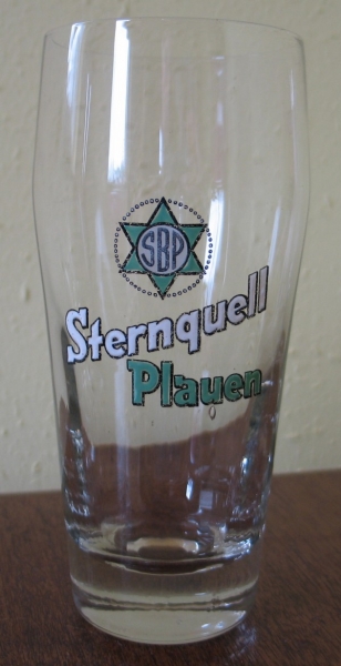 Sternquell Plauen, Bierglas DDR
