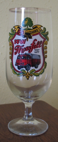 Feuerwehr Thossfell 50 Jahre, 1977, Robur