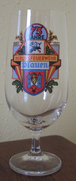 75 Jahre Berufsfeuerwehr Plauen 1982