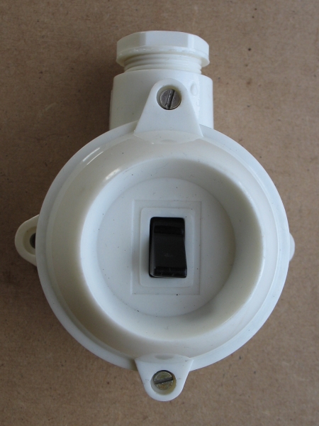 Antiker Lichtschalter