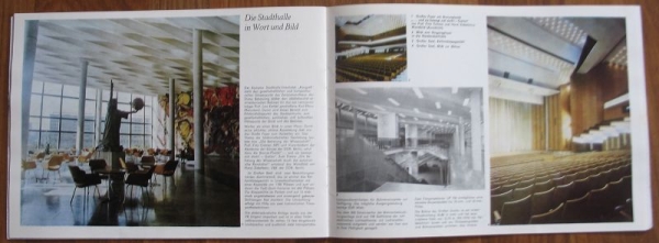 Stadthalle Karl-Marx-Stadt, Broschüre DDR 1975