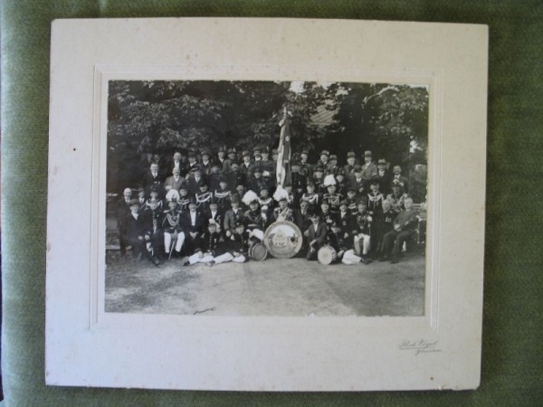 Altes Foto Schützenverein Kohren (Kohren- Sahlis), 1934