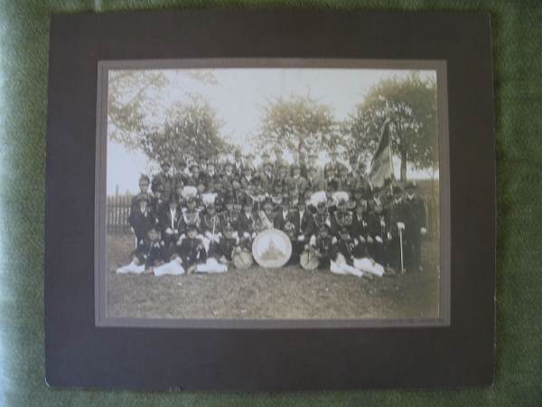 Altes Foto Schützenverein Kohren (Kohren- Sahlis), 1928