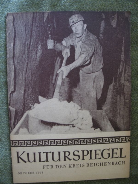 Kulturspiegel für den Kreis Reichenbach, Oktober 1958