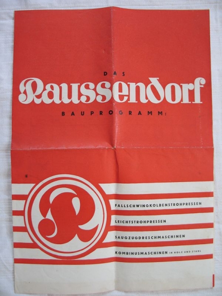 Prospekt Hermann Raussendorf, Singwitz - Bautzen, 1938