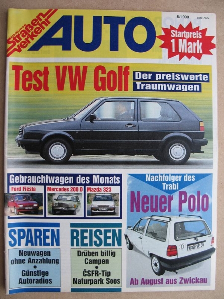 Der Deutsche Straßenverkehr, Test VW Golf, Mercedes 200 D