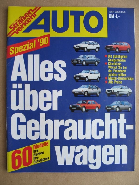 AUTO- Der deutsche Straßenverkehr, Sonderheft "Special '90"