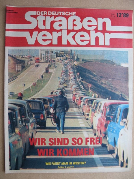 12/ 1989, Der Deutsche Straßenverkehr, Zeltanhänger Rhön Universal