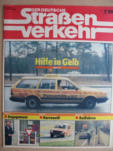 2/ 1989, Der Deutsche Straßenverkehr, Sachsenring-Info, Stolpen