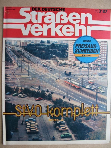 3/ 1987, Der Deutsche Straßenverkehr, StVO, FSO