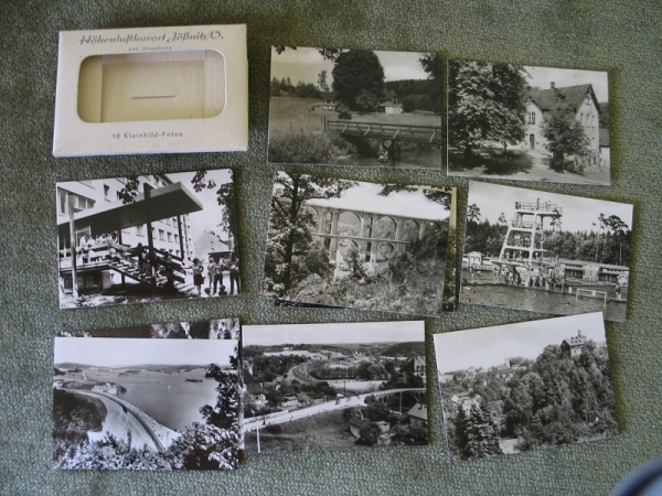 Höhenluftkurort Jößnitz Vogtland, 10 Fotos 1975