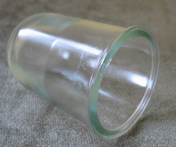 Altes Glas für Handlampe, Hoflampe ?, 30-er Jahre, NOH, HON