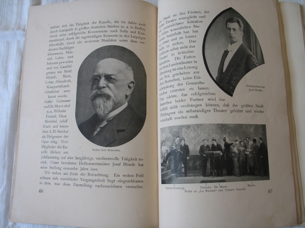 Jahrbuch des Reussischen Theaters, Gera, 1929