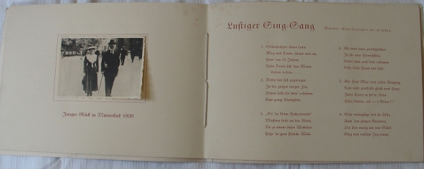 Max und Gertrud Dix, Silberhochzeit am 6. Oktober 1938, Werdau ?