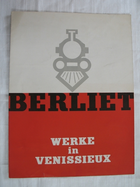 Prospekt BERLIET Werke, um 1950, GLC