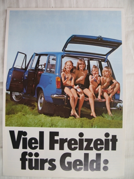 Prospekt  LADA  1200 und 1500 GL  Kombi, 1983