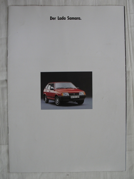 Prospekt Der LADA  SAMARA, 1992