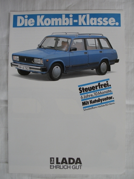 Prospekt LADA  NOVA Kombi, um 1990
