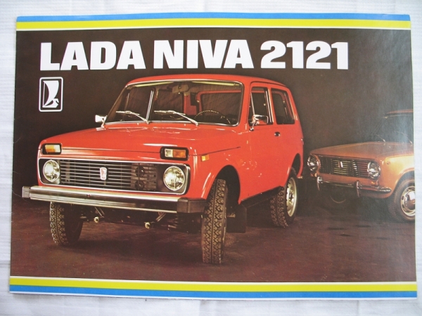Prospekt LADA  NIVA 2121, um 1980