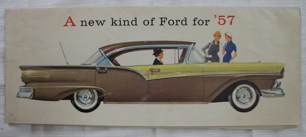 Prospekt Ford Fairlane, Custom, Station Wagon, 1956