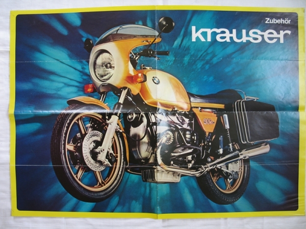 Prospekt/ Poster BMW 900, Krauser