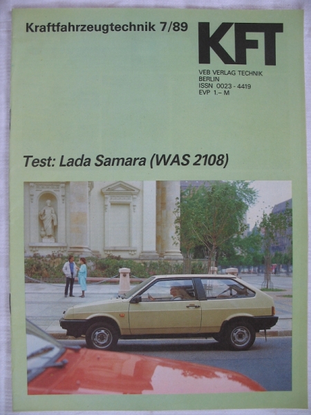 7/ 1989, LADA SAMARA, LANZ- Bulldogs, Renault 19 GTR