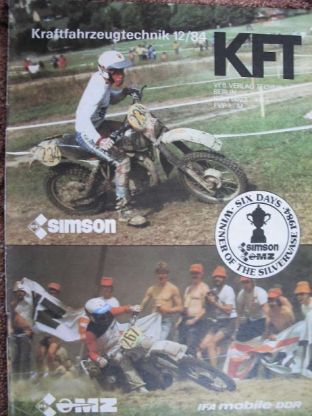 12/ 1984, MZ 250 MZ 360, Polonez, Mitsubishi Colt Lancer Starion