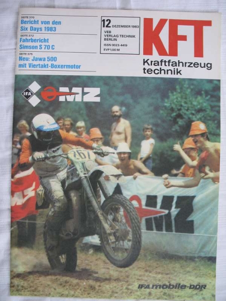 12/ 1983, Simson S70 Comfort, Opel Corsa, Puch Condor, SIL 130