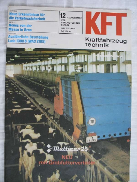 12/ 1982, Volvo 760 GLE, LADA 1300 S WAS 2105, Tatra 613, 815