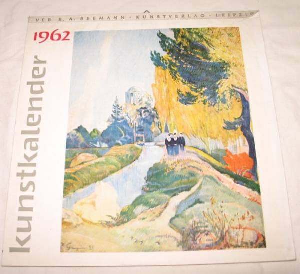Kunstkalender 1962