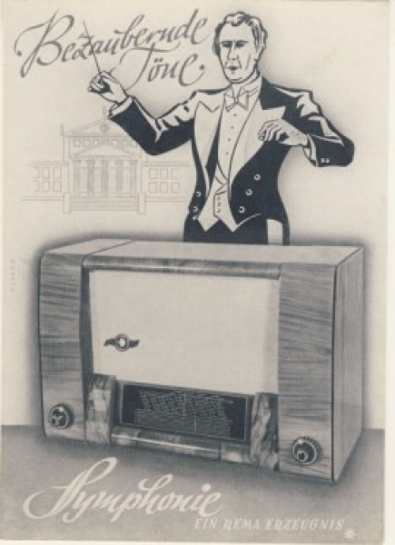 Prospekt REMA Symphonie, um 1950