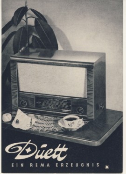 Prospekt REMA Duett, um 1950