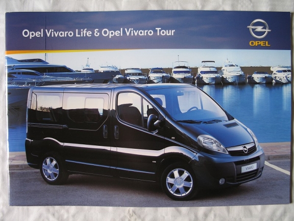 Prospekt Opel Vivaro Life & Tour, 02/ 2009