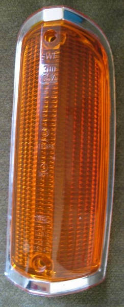 Blinkerglas, Blinker, links, Ford Taunus MK1, Knudsen, SWF, Made in Germany