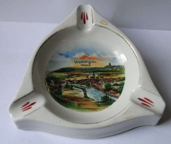 Aschenbecher Wasungen Werra, C.W.&Co. Deesbach, DDR