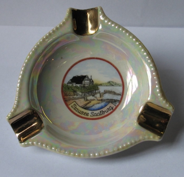 Aschenbecher Stausee Saalburg, 60-er Jahre DDR