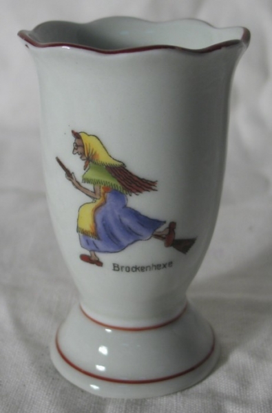 Vase Brockenhexe, DDR 60-er Jahre