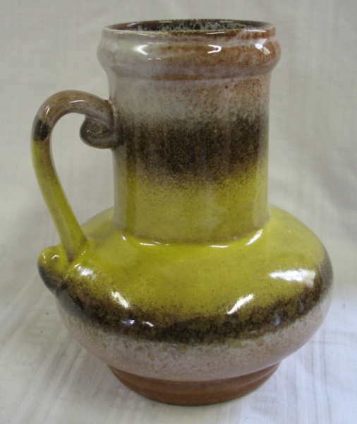 Vase mit Henkel, STREHLA, DDR, 9012