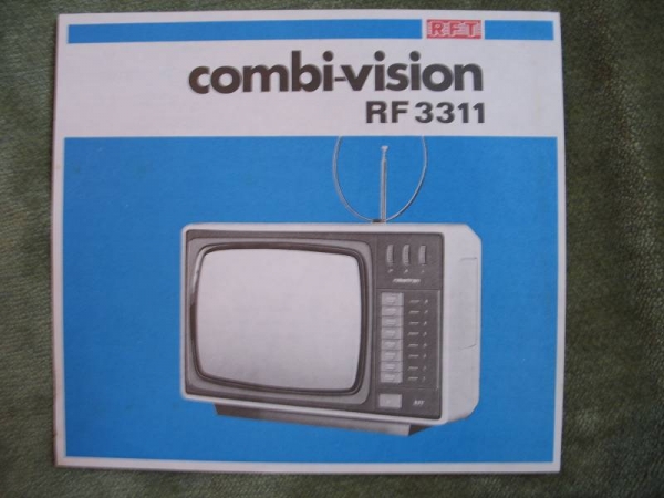 Prospekt RFT combi- vision, DDR 1979, Robotron