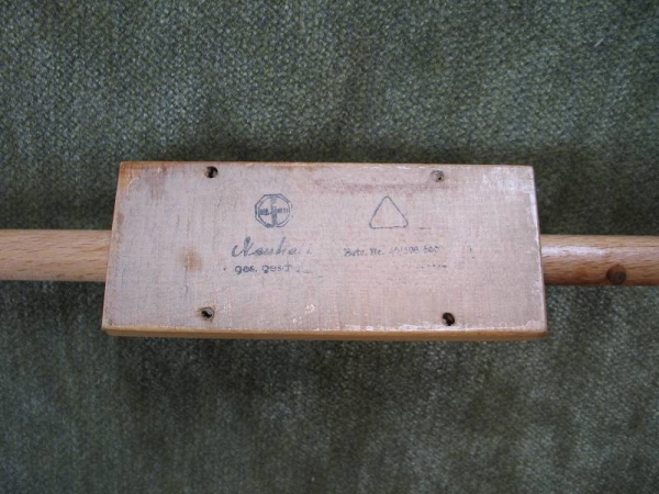 Kleiderhaken, Garderobenhaken Holz, ges. gesch.