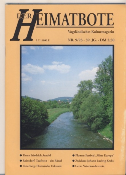 Der Heimatbote, Heft 9/ 1993