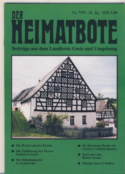 Der Heimatbote, Heft 7/ 1995