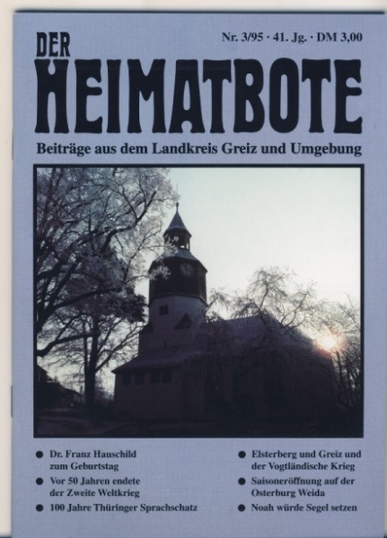 Der Heimatbote, Heft 3/ 1995