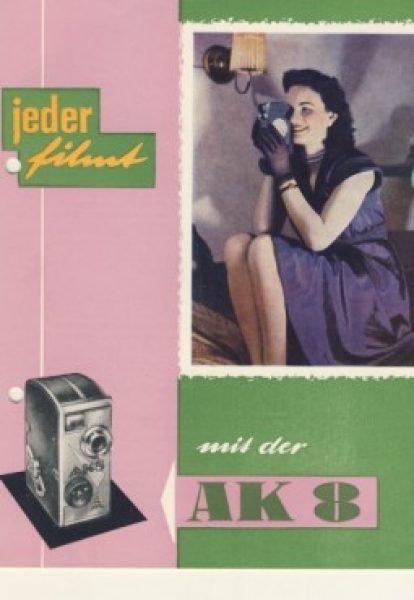 Kamera AK 8, DDR 1958