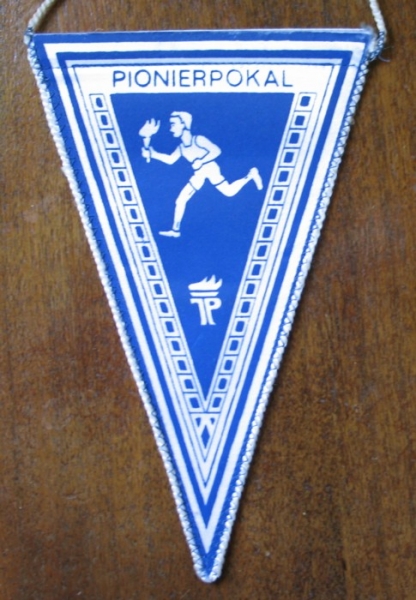 Wimpel, Wanderpokal der Pionierorganisation Ernst Thälmann, DDR